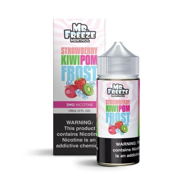 MR.FREEZE MENTHOL STRAWBERRY KIWI POM FROST 100ML 3MG