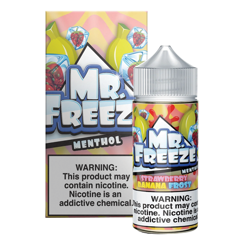 MR.FREEZE MENTHOL STRAWBERRY BANANA FROST 100ML 3MG