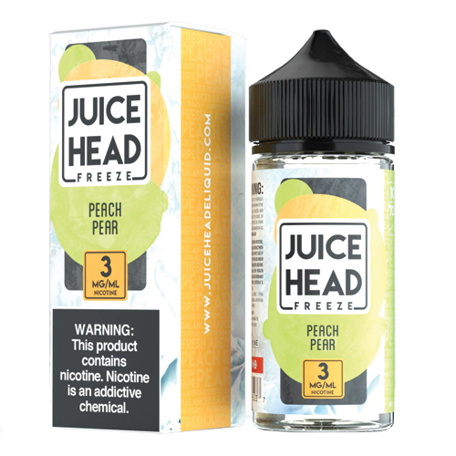 JUICE HEAD FREEZE PEACH PEAR 100ML 3MG