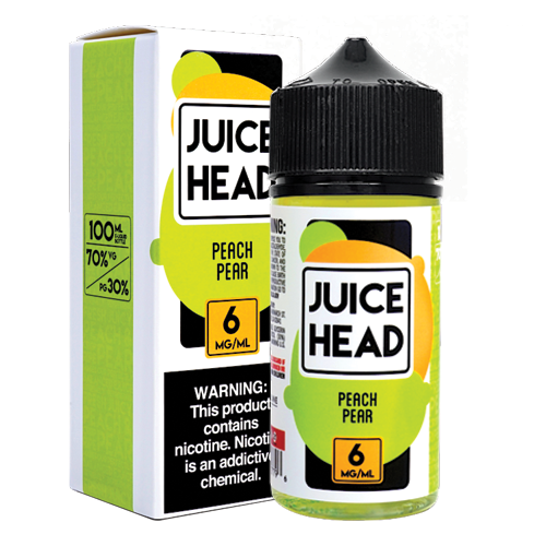 JUICE HEAD PEACH PEAR 100ML 6MG