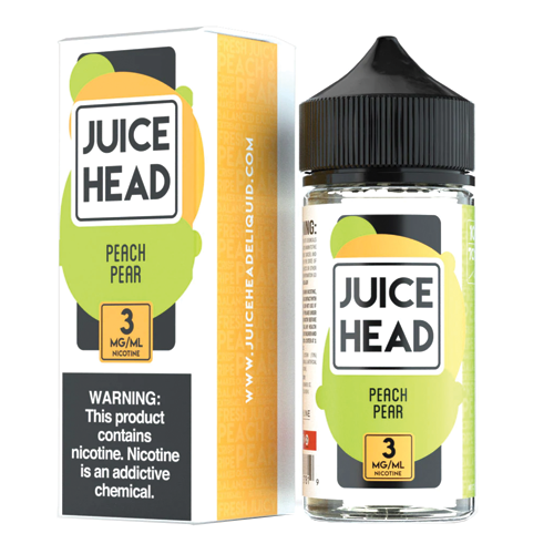 JUICE HEAD PEACH PEAR 100ML 3MG