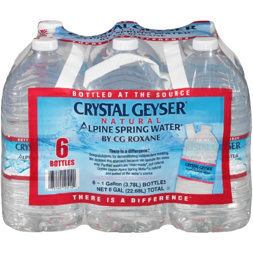 CRYSTAL GEYSER 6/1 GALLON