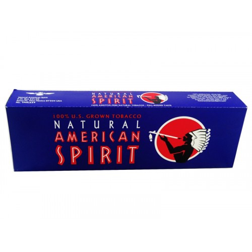 AMERICAN SPIRIT DARK BLUE BX FSC 10PK