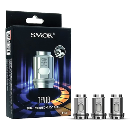 SMOK TFV18 DUAL MESH 0.15 COIL 3CT