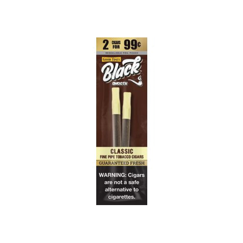 GOOD TIMES BLACK SMOOTH CLASSIC 2 FOR 99 15/2CT