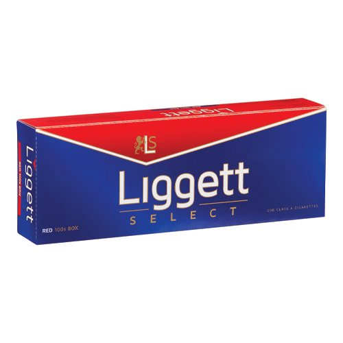 LIGGETT SELECT RED 100S BX FSC 10 PK