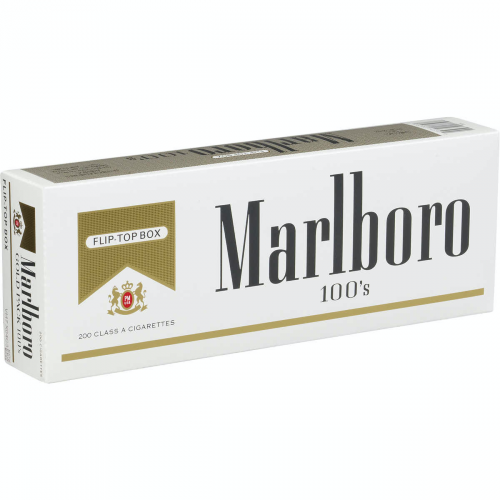 MARLBORO GOLD 100S BX FSC 10 PK