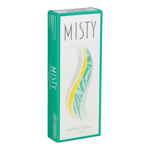 MISTY MN GREEN 100S BX FSC 10 PK