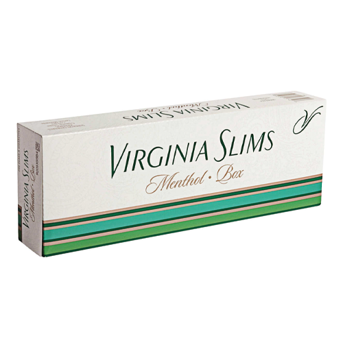 VIRGINIA SLIM MENTHOL 100S BX FSC 10 PK