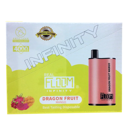 FLOOM INFINITY DRAGON FRUIT MANGO 4000 PUFFS 5CT