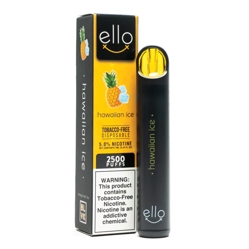ELLO HAWAIIAN ICE 2500 PUFFS 10CT