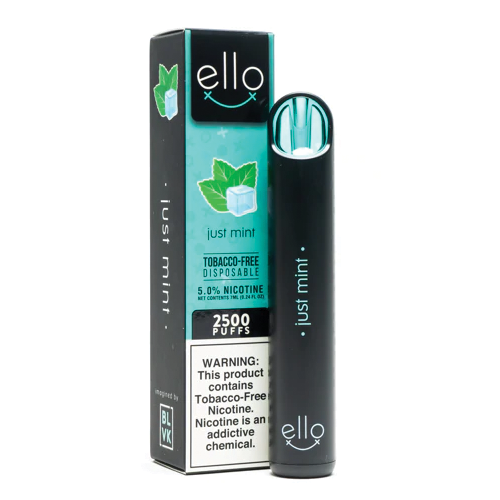 ELLO JUST MINT 2500 PUFFS 10CT