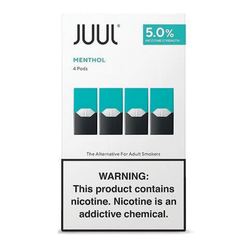 JUUL PODS MENTHOL TOBACCO 5% 4PK