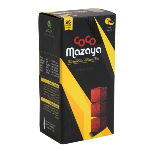 COCO MAZAYA CHARCOAL 96 PIECES
