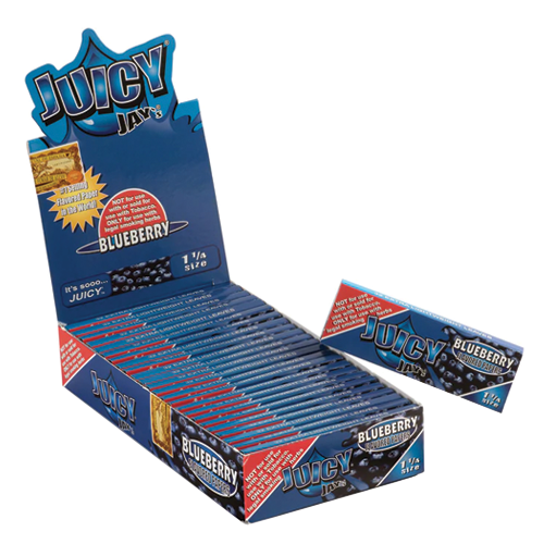 JUICY JAYS BLUEBERRY 1 1/4 24CT