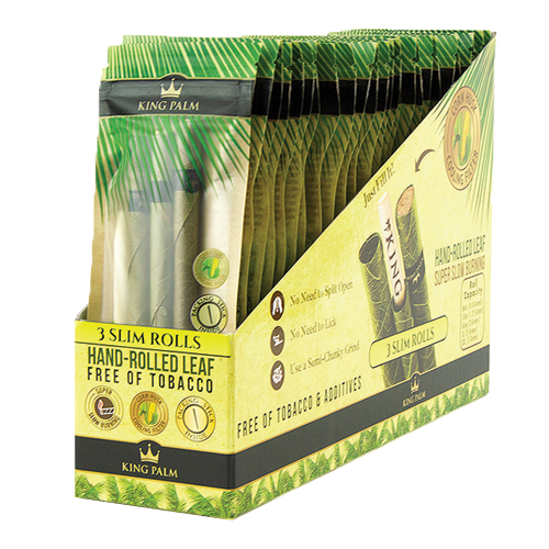 KING PALM 3 SLIM ROLLS 24 CT