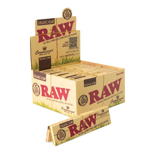 RAW ORGANIC CONNOISSEUR KING SIZE 24 CT