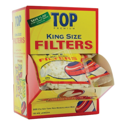 TOP FILTERS TIPS 200 FILTER 18 MM LENGTH