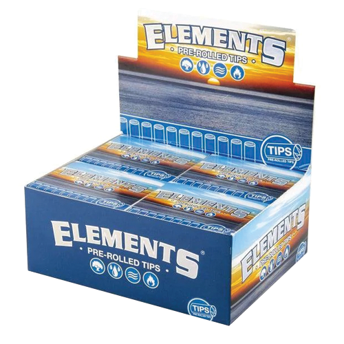 ELEMENTS PRE-ROLLED TIPS PAPERS 50CT