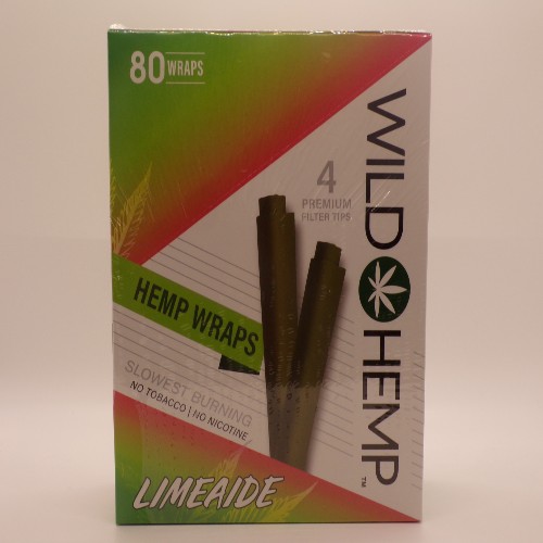WILD HEMP WRAPS LIMEAIDE 4FOR.99 20/4PK