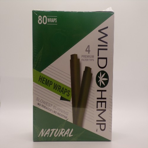 WILD HEMP WRAPS NATURAL 4FOR.99 20/4PK