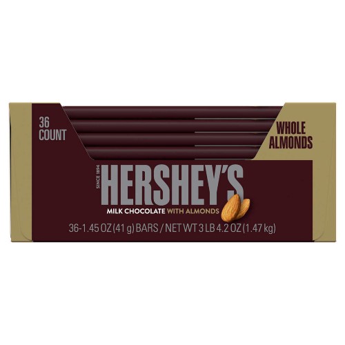 HERSHEY'S ALMONDS 36CT