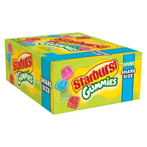 STARBURST GUMMIES SOURS 15-3.5 OZ