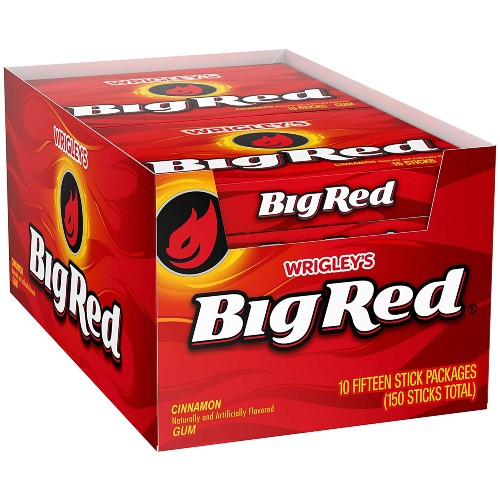 WRIGLEY'S GUM BIG RED 10CT