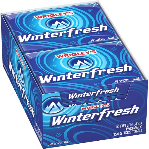 WRIGLEY'S GUM WINTERFRESH  10CT