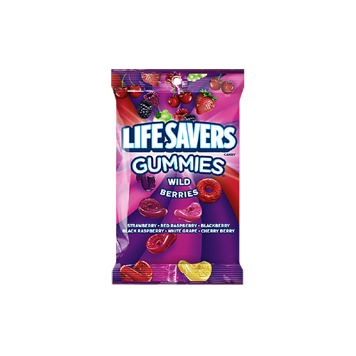LIFESAVERS GUMMIES WILD BERRIES 12CT/7 OZ