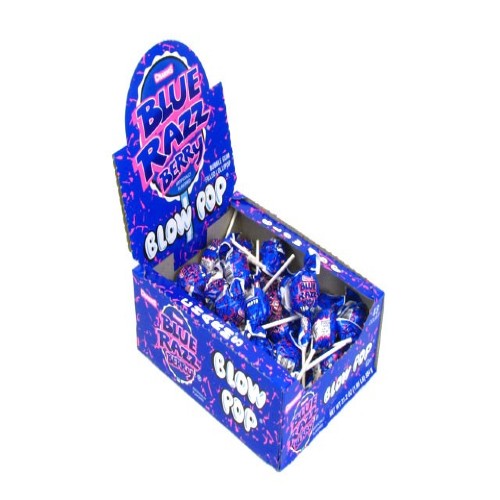BLOW POP BLUE RASPBERRY 48CT