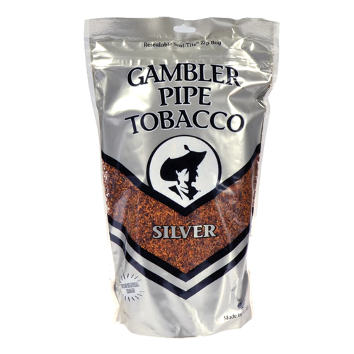 GAMBLER PIPE TOBACCO SILVER 6OZ