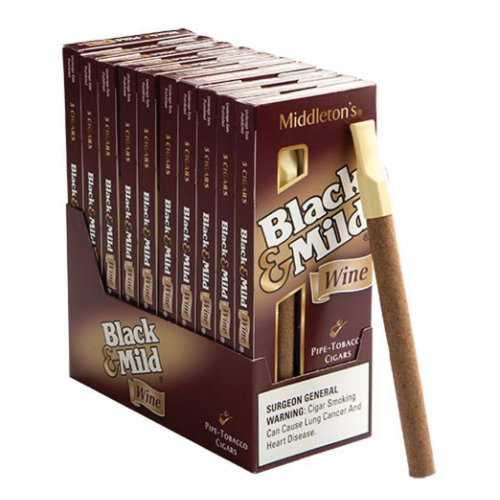 BLACK & MILD WINE 10/5PK