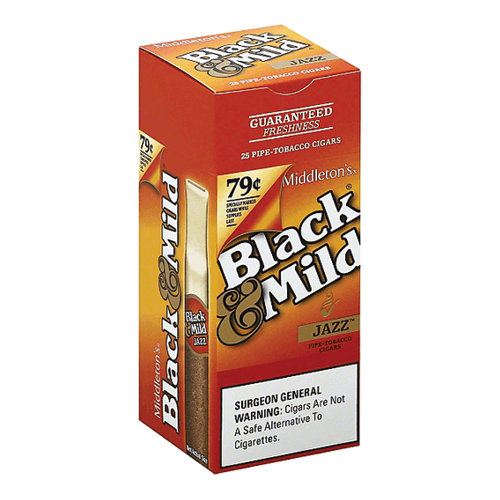 BLACK & MILD JAZZ PP99 25CT