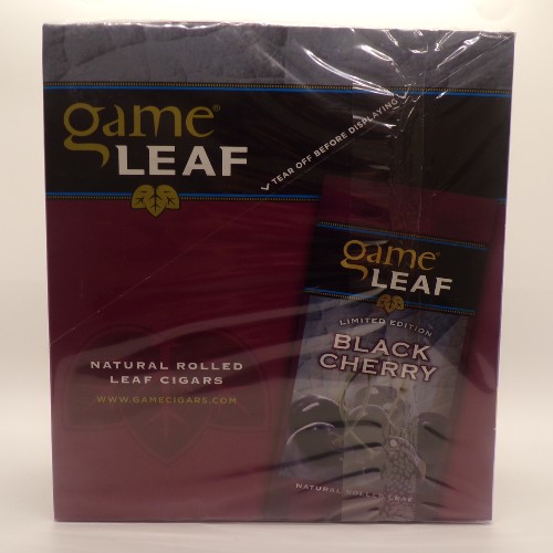 GAME LEAF CGRLS BLACK CHERRY 2/15CT