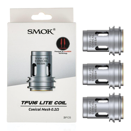 SMOK TFV16 LITE CONICAL MESH 0.2 COILS 3CT