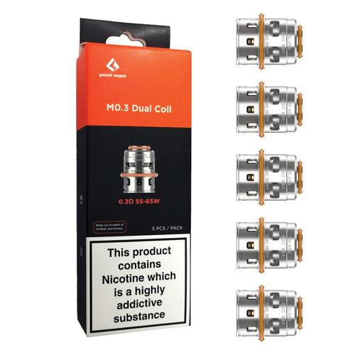 GEEKVAPE M 0.3 DUAL COILS 5CT