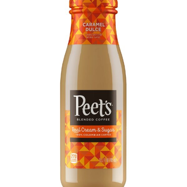 PEETS BLENDED COFFEE CARAMEL DULCE 12/13.7OZ