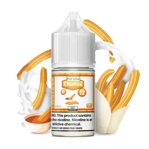 POD JUICE CHURROS 30ML 55MG SALT NIC