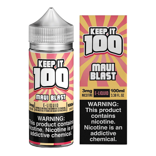 KEEP IT 100 MAUI BLAST 3MG 100ML
