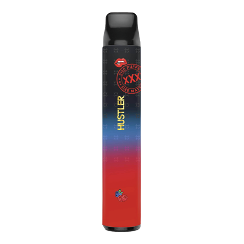 HUSTLER KISS 5% BLUE RAZZ 2100PU 10CT