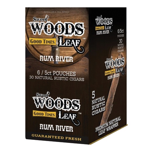 GOOD TIMES WOODS LEAF RUM RIVER 6/5CT