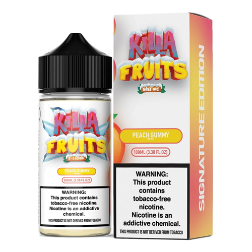 KILLA FRUIT OIL PEACH GUMMY 100ML 6MG