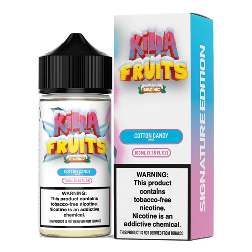 KILLA FRUIT OIL COTTON CANDY 100ML 0MG