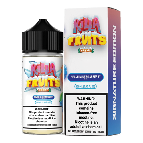 KILLA FRUIT OIL PEACH BLUE RASPBERRY 100ML 0MG