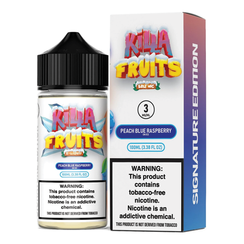 KILLA FRUIT OIL PEACH BLUE RASPBERRY 100ML 3MG