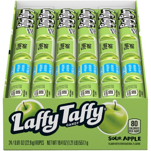 LAFFY TAFFY SOUR APPLE 24CT