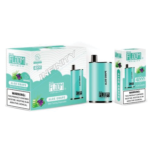 FLOOM INFINITY ALOE GRAPE 4000 PUFFS 5CT
