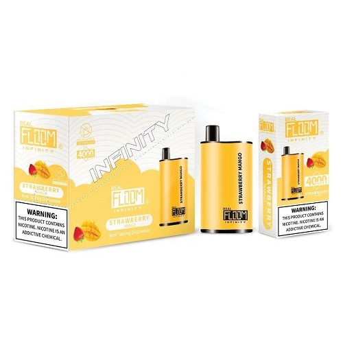FLOOM INFINITY STRAWBERRY MANGO 4000 PUFFS 5CT