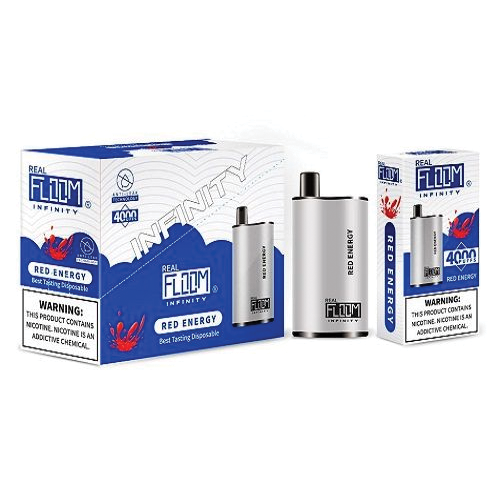 FLOOM INFINITY RED ENERGY 4000 PUFFS 5CT